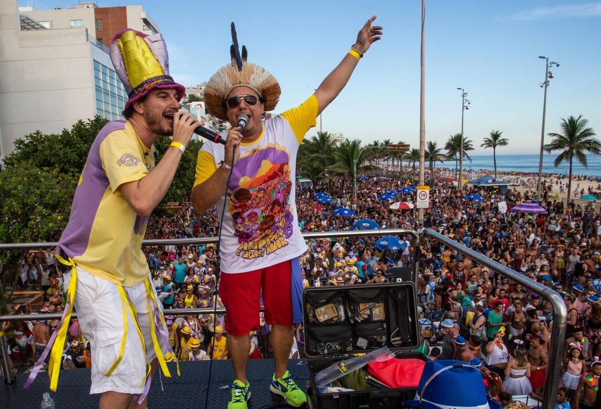 Bloco Simpatia é Quase Amor, Ipanema, Zona Sul da cidade