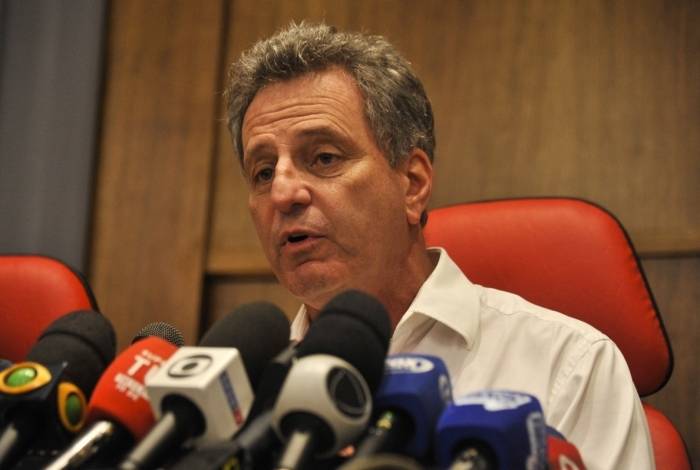 Presidente do Flamengo, Rodolfo Landim: contas em dia e contratações milionárias