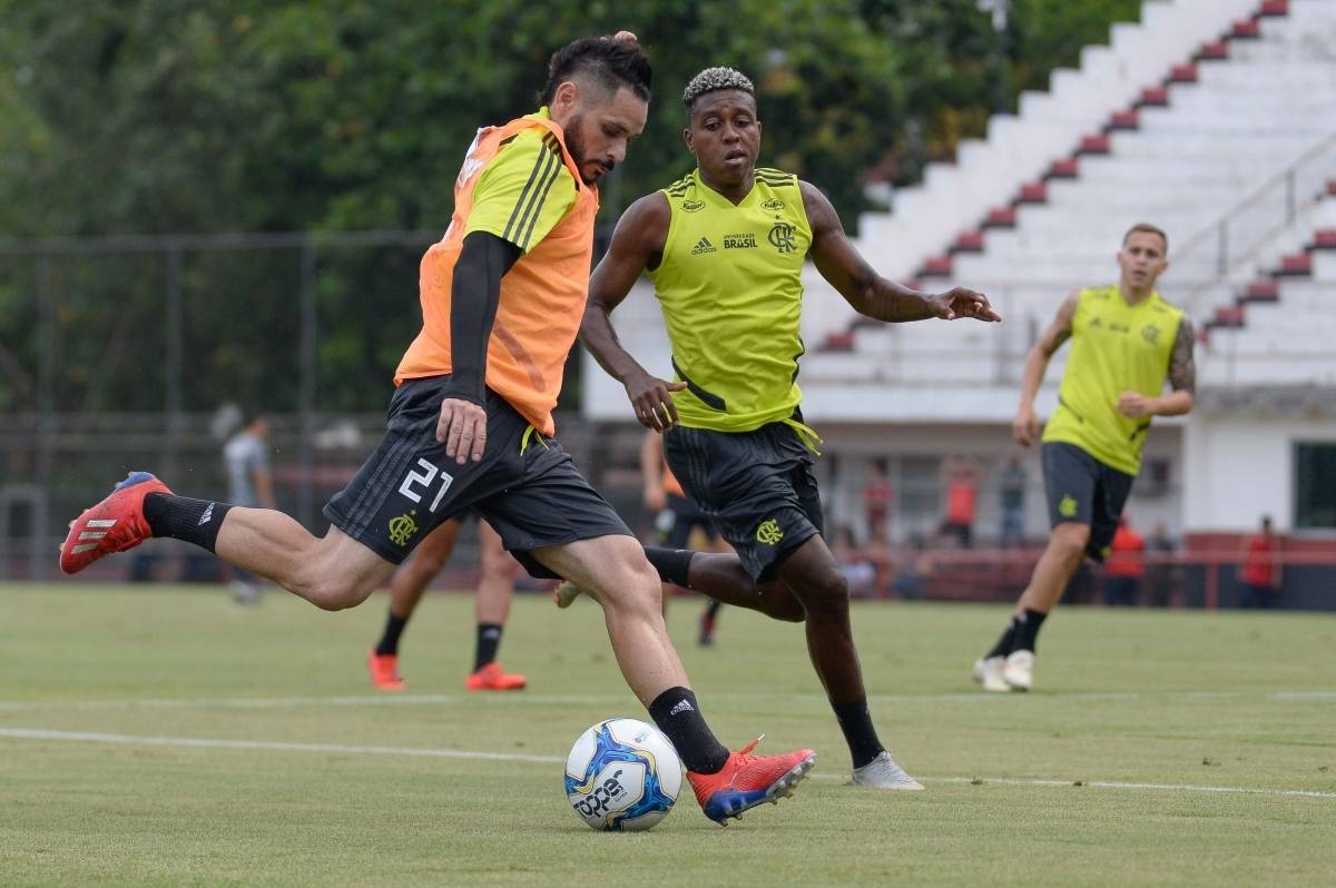 Treino do Flamengo na Gávea. Alexandre Vidal / Flamengo
 - Alexandre Vidal / Flamengo