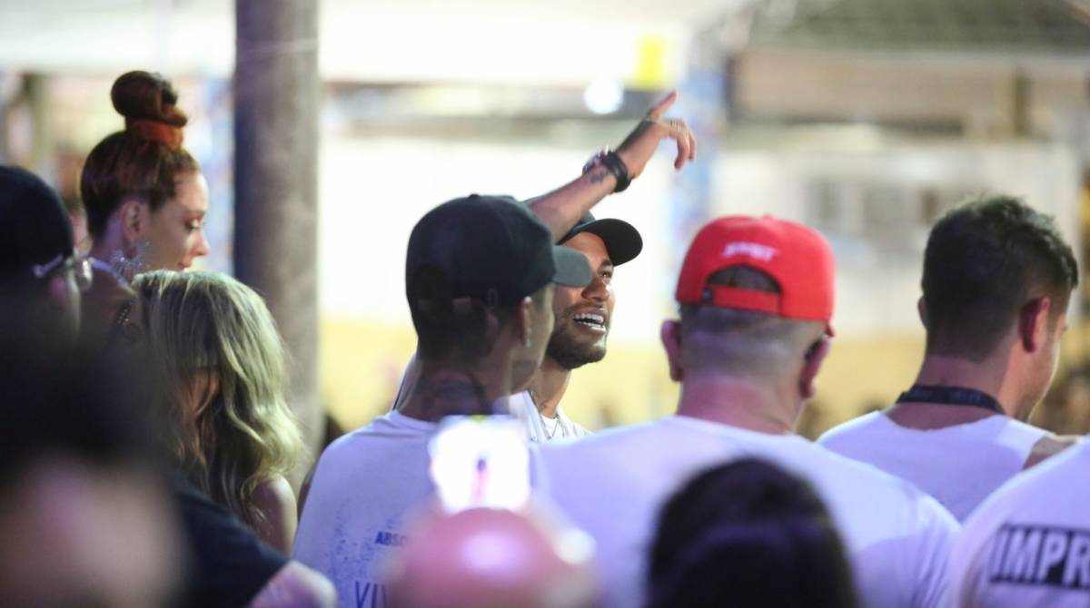 Neymar no carnaval de Salvador