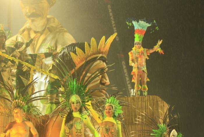 Carnaval 2019 - Desfile da Escola de Samba do Grupo de Acesso, G.R.E.S. Alegria da Zona Sul, no Sambódromo da Marquês de Sapucaí, no centro da cidade do Rio de Janeiro, no Brasil, nesta sexta-feira(01). Fotos: Estefan Radovicz/Agência O Dia