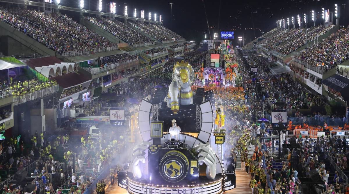 Carnaval 2019 - Desfile da Escola de Samba do Grupo Especial, G.R.E.S.S&atilde;o Clemente, no Samb&oacute;dromo da Marqu&ecirc;s de Sapuca&iacute;, no centro da cidade do Rio de Janeiro nesta segunda-feira (04). Foto: Alexandre Brum/Ag&ecirc;ncia O Dia