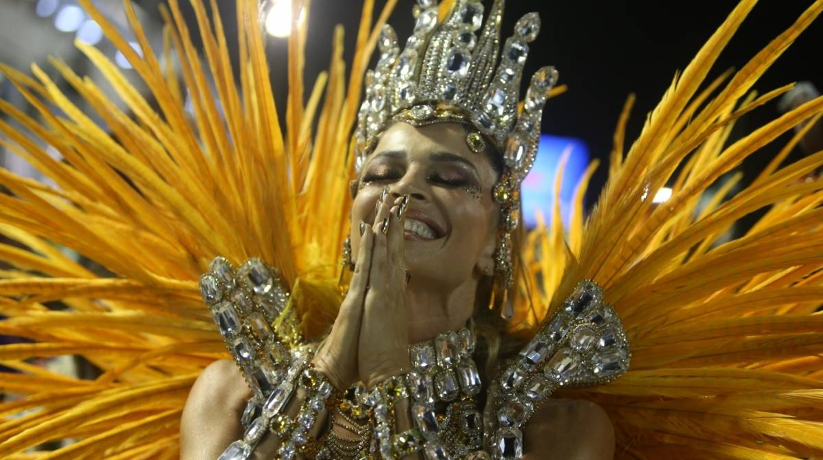 Carnaval 2019 - Desfile da Escola de Samba do Grupo Especial, G.R.E.S.Imperatriz Leopoldinense, no Samb&oacute;dromo da Marqu&ecirc;s de Sapuca&iacute;, no centro da cidade do Rio de Janeiro neste domingo(03). Foto: Daniel Castelo Branco/Ag&ecirc;ncia O Dia
