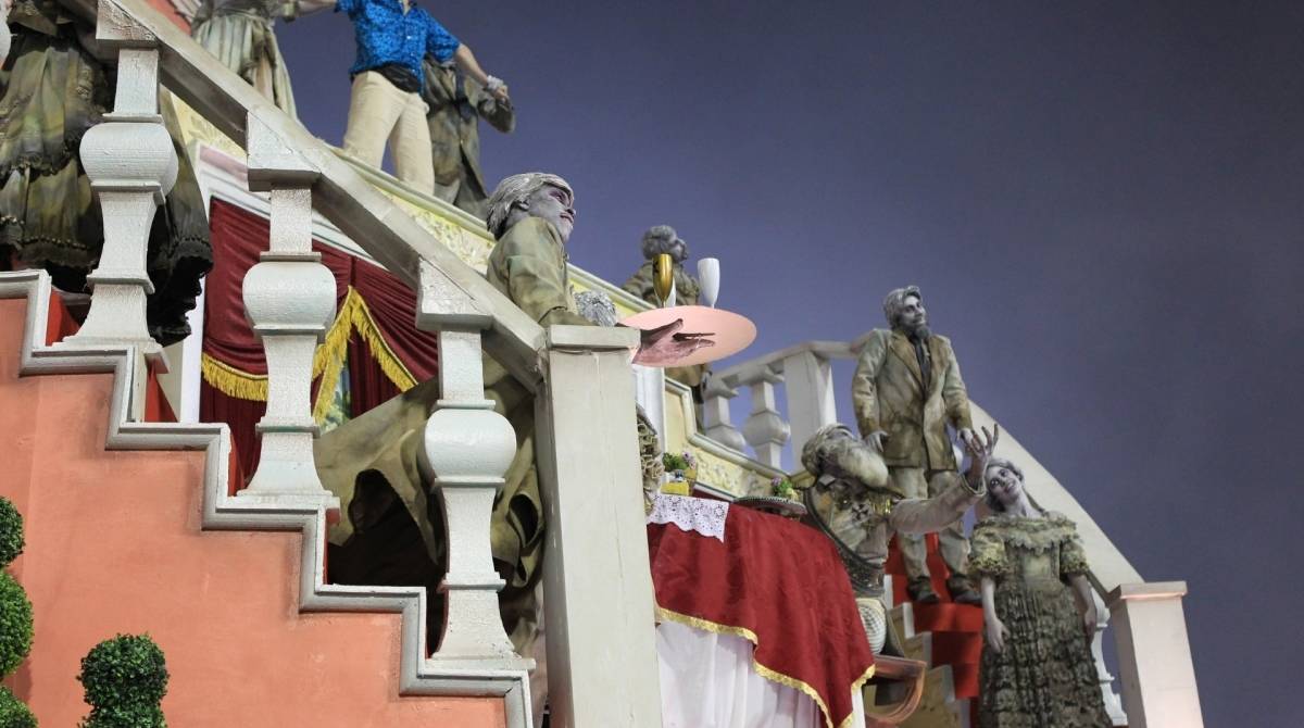 Carnaval 2019 - Desfile da Escola de Samba do Grupo Especial, G.R.E.S.Unidos de Vila Isabel, no Sambódromo da Marquês de Sapucaí, no centro da cidade do Rio de Janeiro nesta segunda (04). Foto: Luciano Belford/Agência O Dia