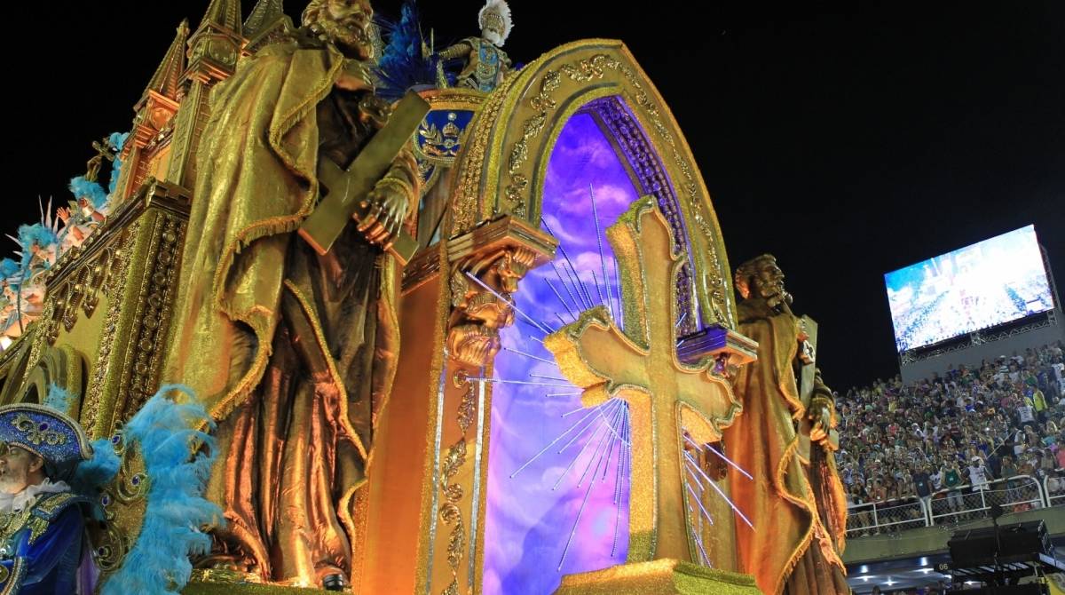 Carnaval 2019 - Desfile da Escola de Samba do Grupo Especial, G.R.E.S.Unidos de Vila Isabel, no Sambódromo da Marquês de Sapucaí, no centro da cidade do Rio de Janeiro nesta segunda (04). Foto: Luciano Belford/Agência O Dia