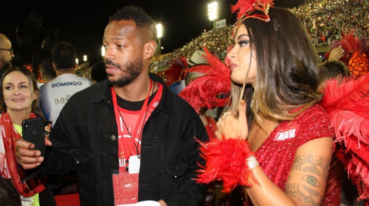 Shawn Wayans e Aline Riscado