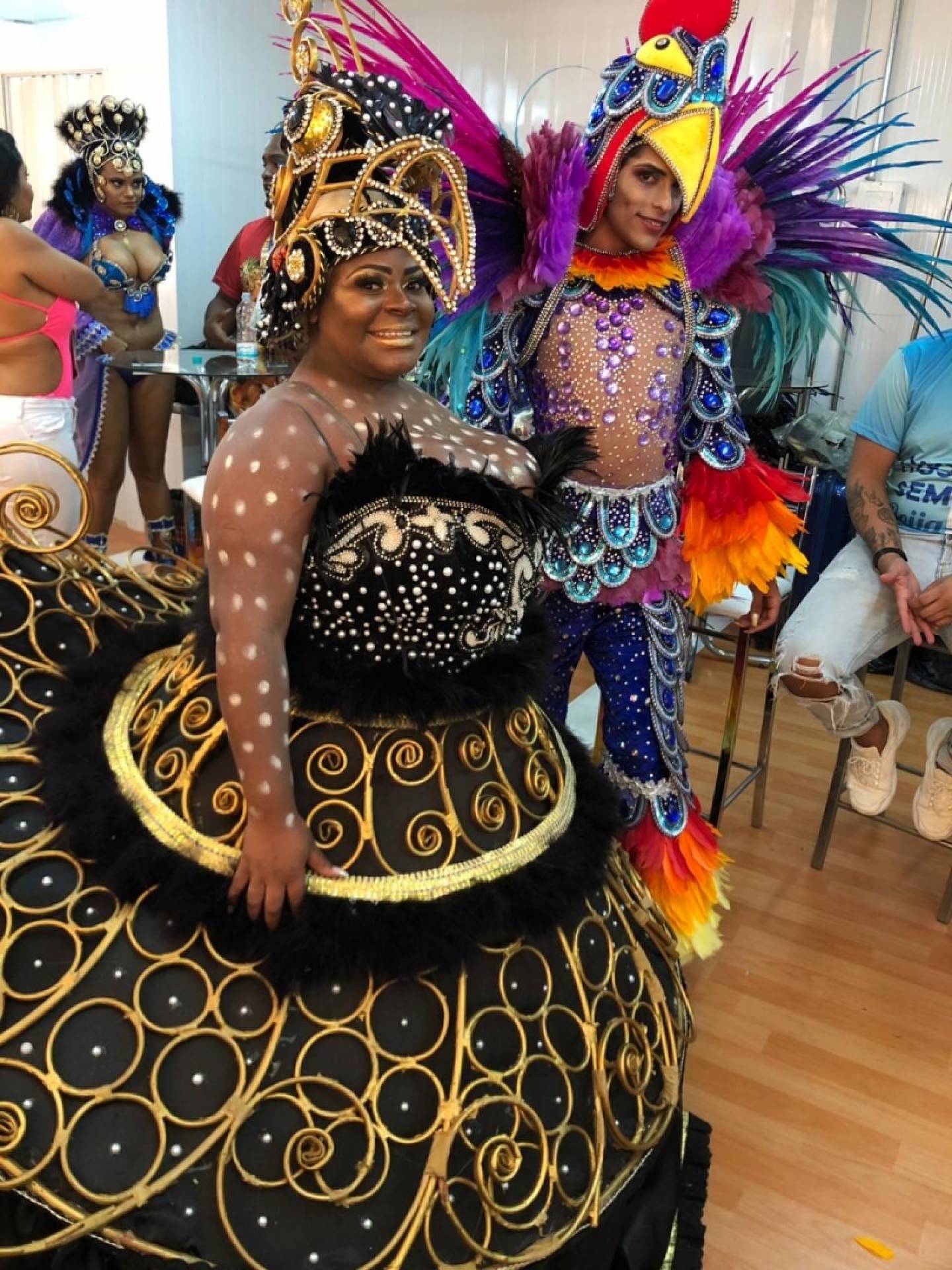 Jojo Toddynho representa enredo africano em desfile da Beija-Flor | O Dia  na Folia | O Dia