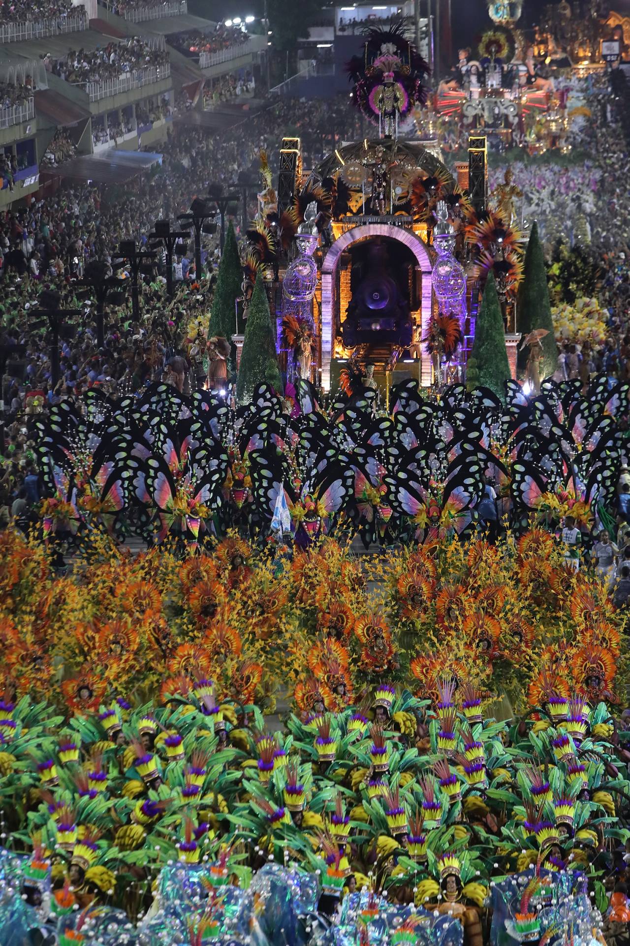 Carnaval 2019 - Desfile da Escola de Samba do Grupo Especial, G.R.E.S. Vila Isabel, no Samb&oacute;dromo da Marqu&ecirc;s de Sapuca&iacute;, no centro da cidade do Rio de Janeiro nesta segunda-feira (04). Foto: Alexandre Brum/Ag&ecirc;ncia O Dia