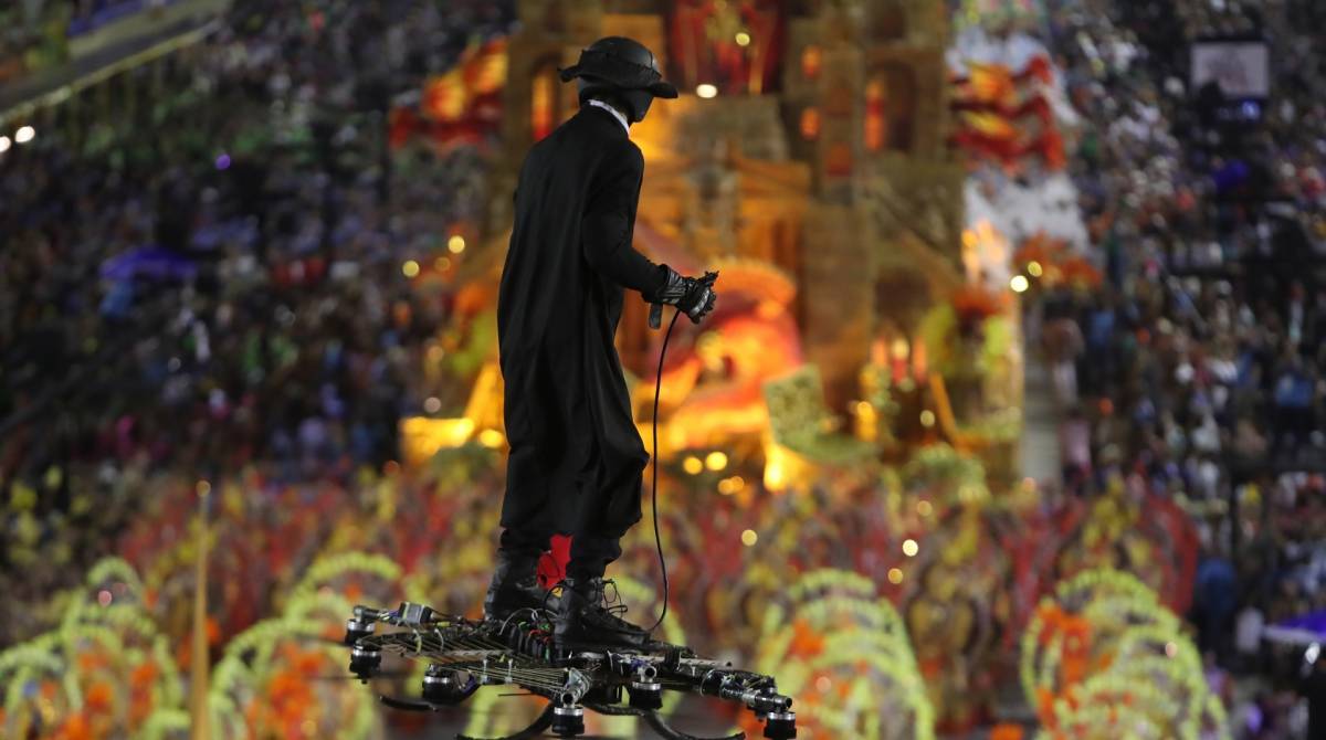 Carnaval 2019 - Desfile da Escola de Samba do Grupo Especial, G.R.E.S. Uniao da Ilha, no Samb&oacute;dromo da Marqu&ecirc;s de Sapuca&iacute;, no centro da cidade do Rio de Janeiro nesta segunda-feira (04). Foto: Alexandre Brum/Ag&ecirc;ncia O Dia