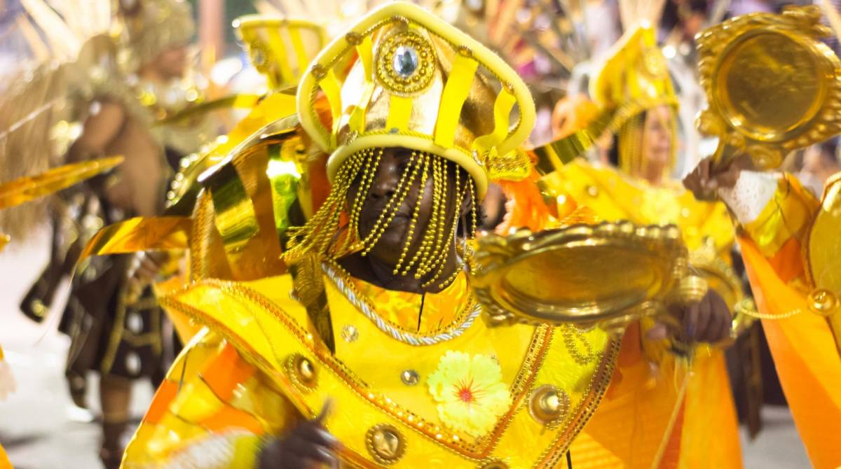 Rio, 04/03/2019 - AG&Ecirc;NCIA DE NOT&Iacute;CIAS - PARCEIRO - Gr&ecirc;mio Recreativo Escola de Samba Passa R&eacute;gua, da S&eacute;rie C do Carnaval carioca,  durante desfile na Estrada Intendente Magalh&atilde;es, na noite de segunda-feira, 4 - Foto: Wagner Maia/Parceiro/Ag&ecirc;ncia O Dia
 