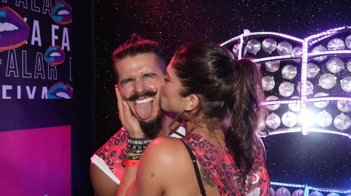 Priscila Fantin e o namorado