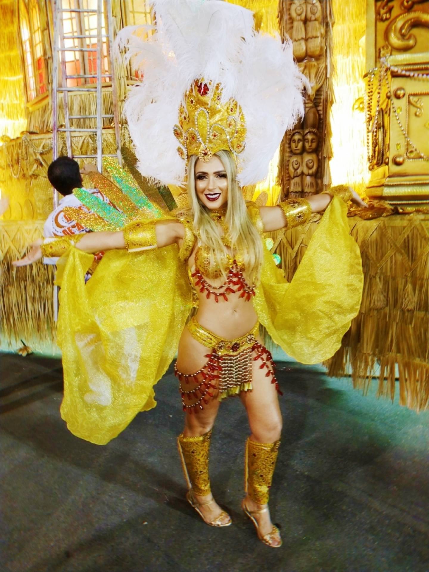 Nadja Pessoa, destaque pela União da Ilha do Governador