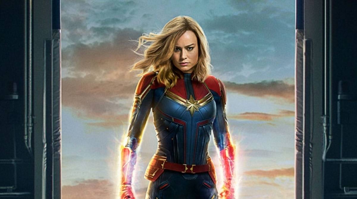 'Capitã Marvel', com Brie Larson, estreia  nos cinemas