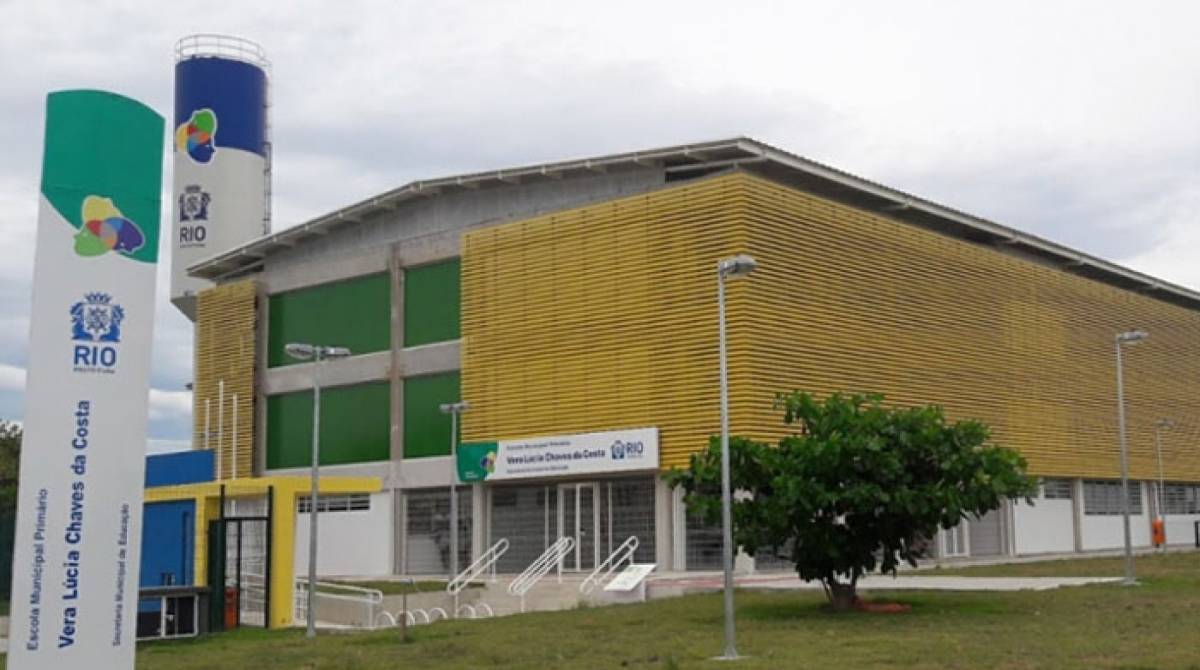 Escola Municipal Primário Vera Lúcia Chaves da Costa  - Reprodução Google Street View 