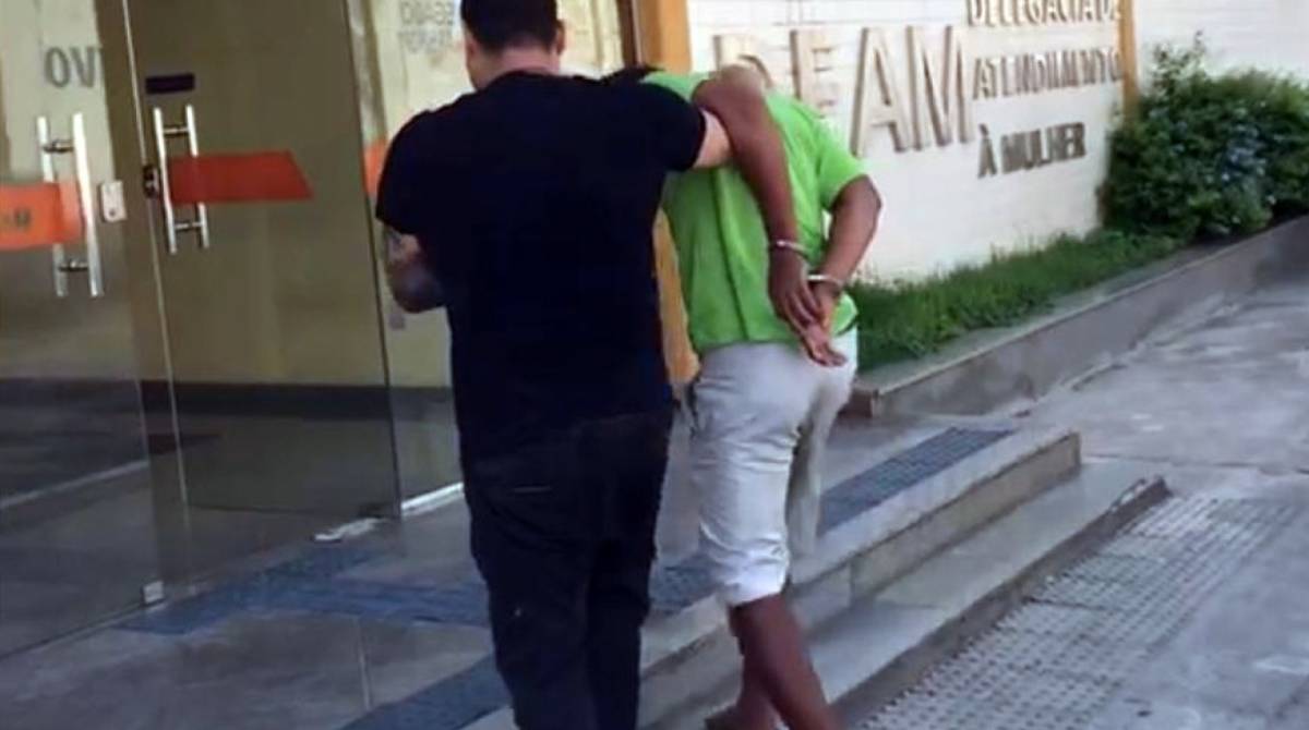 O agressor foi preso pela Deam de Nova Iguaçu