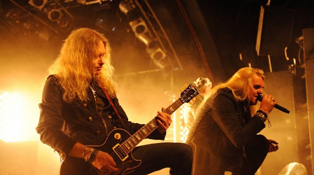 Banda britânica Saxon faz show no Rio de Janeiro, no Vivo Rio