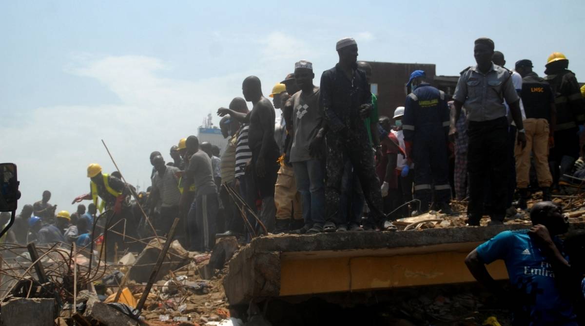 Área é densamente povoada