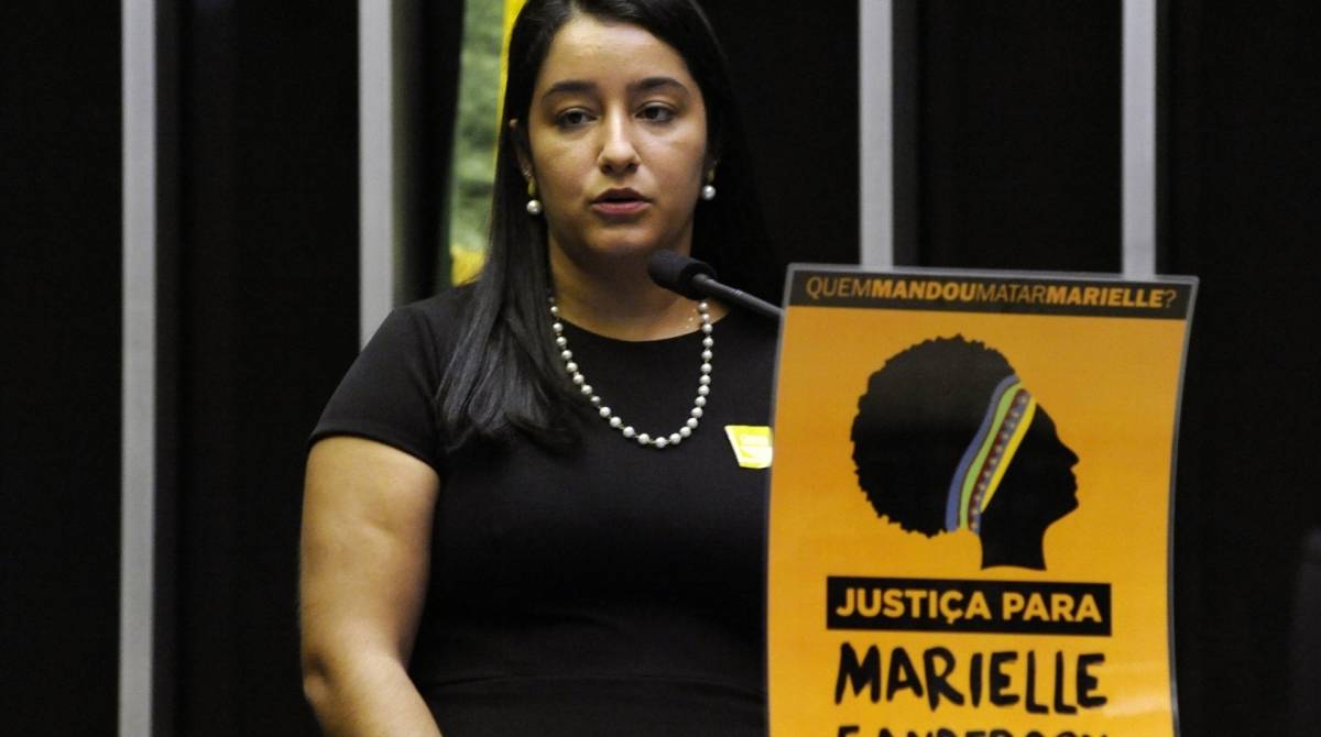 Viúva do motorista Anderson Gomes, Ágatha Reis