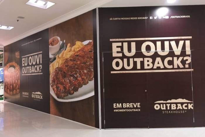 Outback levará o sabor da Austrália à Baixada Fluminense. Lojas têm previsão de abertura em abril e maio
