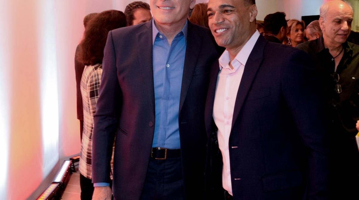 Roberto Justus e Denílson