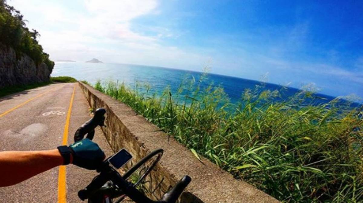 Nicolas Prattes tem o hábito de andar de bicicleta