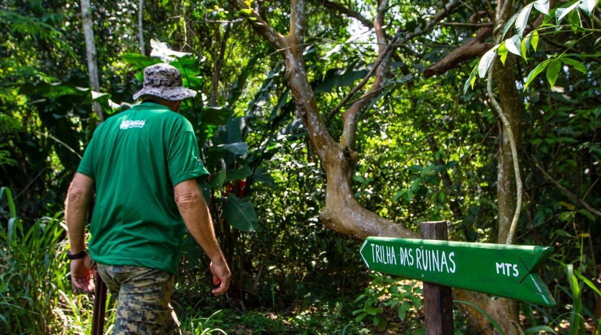 Trilha das Ruínas será realizada no Parque Atalaia