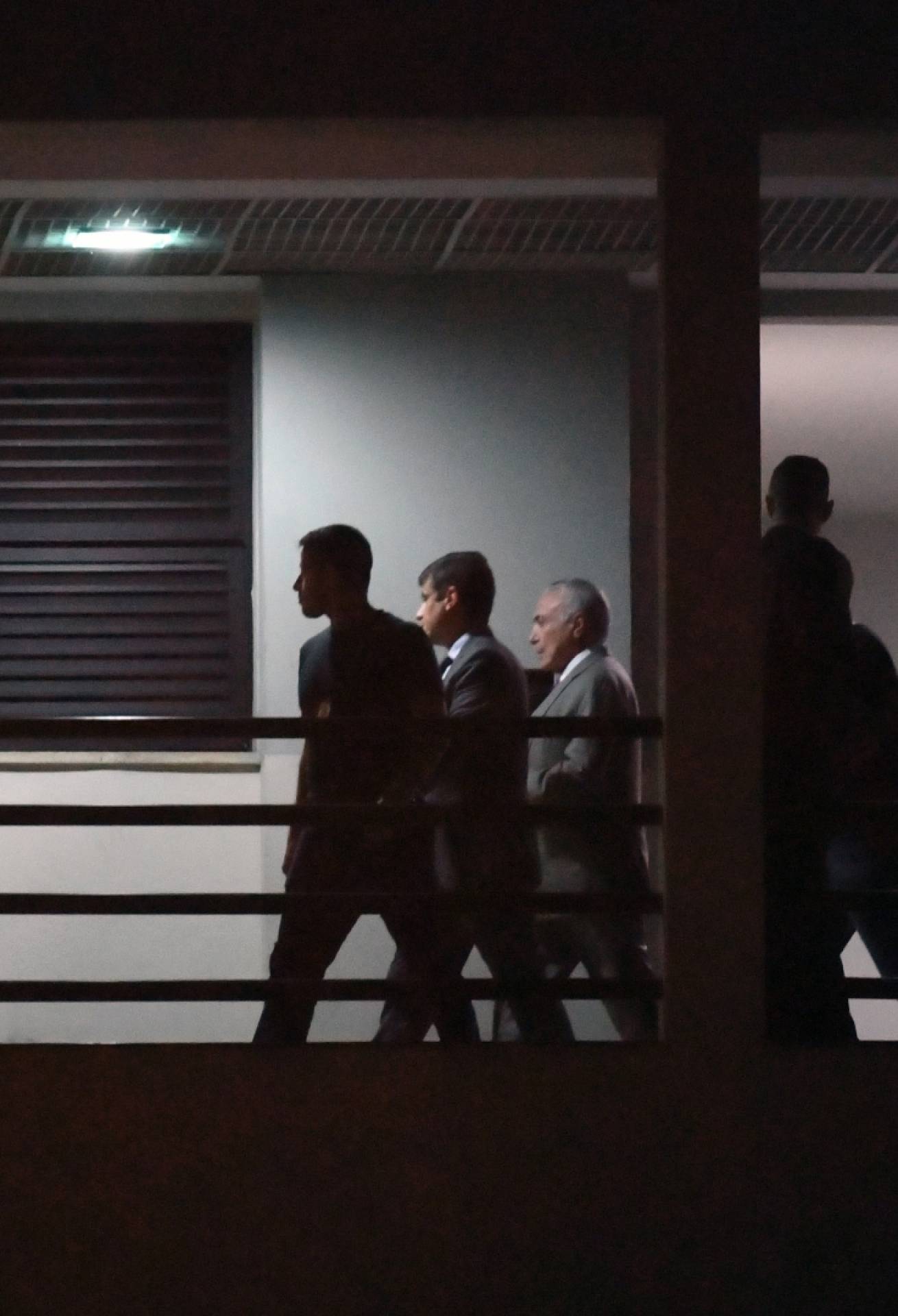 Ex-presidente está preso na sede da Polícia Federal no Rio - AFP