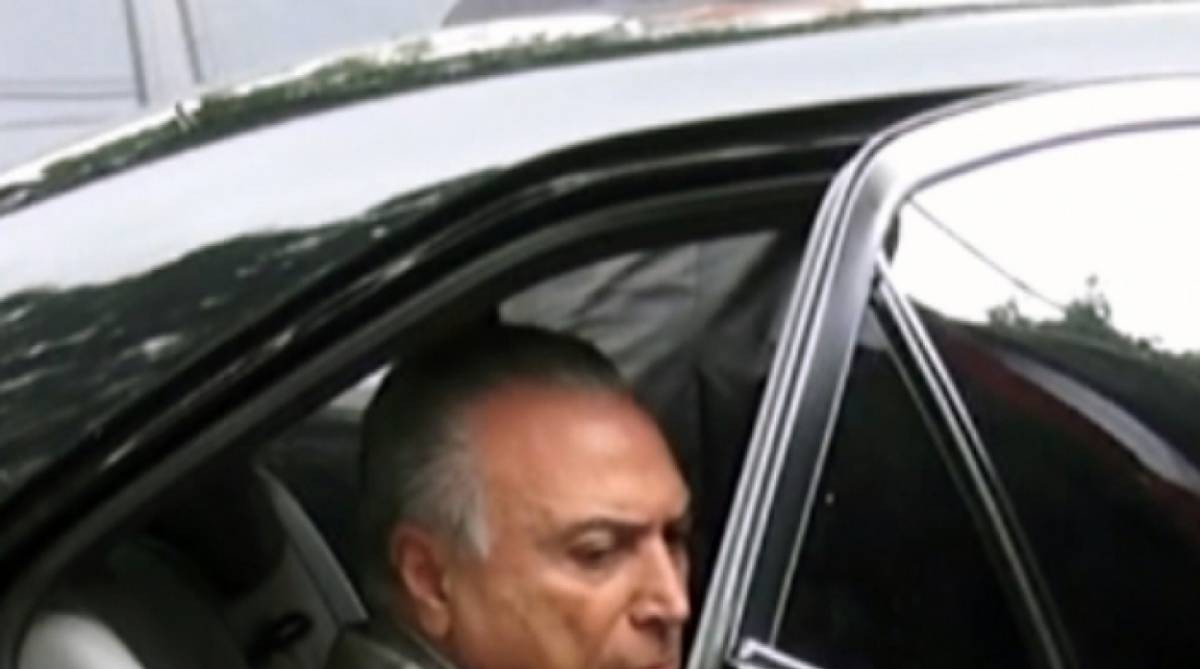 Temer é acusado em crimes como corrupção e organização criminosa - Mariana Mendez / BandTV / AFP