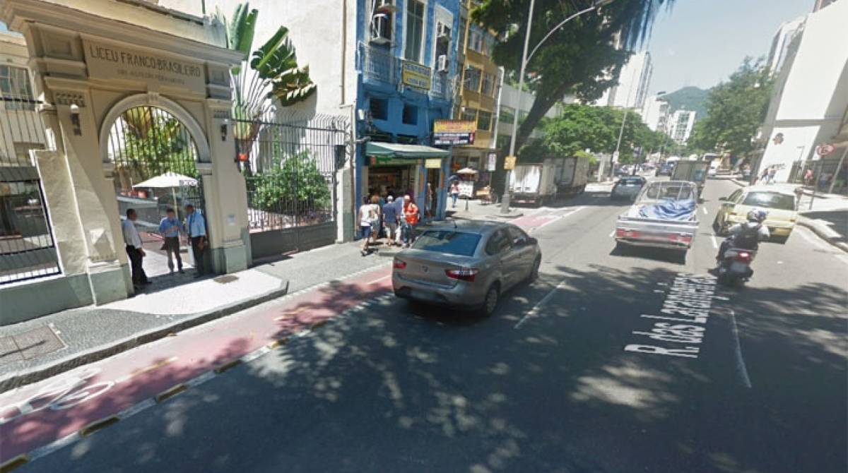 Rua das Laranjeiras  - Reprodução Google Maps 