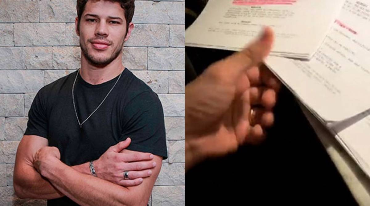 José Loreto volta a exibir aliança de casamento na mão esqueda - Reprodução Internet