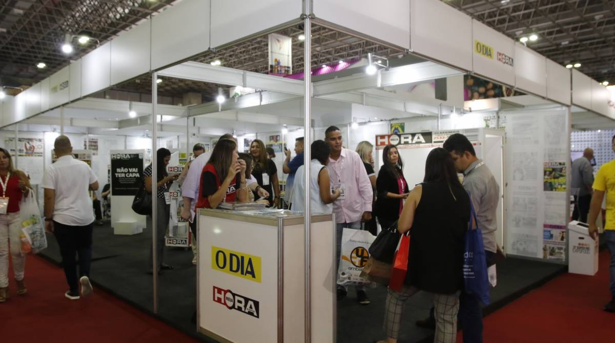 Rio de Janeiro - RJ  - 21/03/2019 - Expofood - Feira no Rio Centro ( Expofood ) com o presidente do grupo O DIA de Comunicaçao Daniel Penalva, no Rio Centro, Barra da Tijuca, zona oeste do Rio - foto: Reginaldo Pimenta / Agencia O Dia