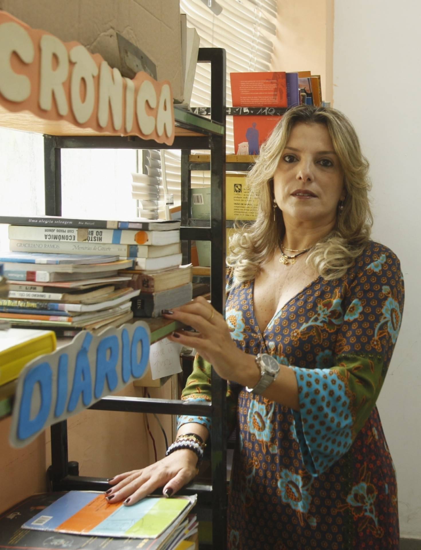 Na foto, a professora, Delnice Pereira - Estefan Radovicz / Agencia O Dia