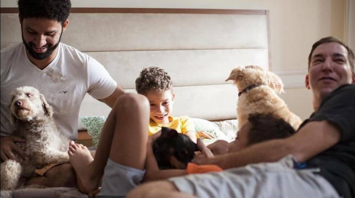 Processo de adoção durou pouco mais de dois anos