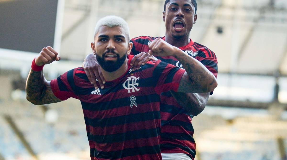 Gabigol é eleito o melhor jogador de Flamengo 3 x 1 Bahia FlaResenha