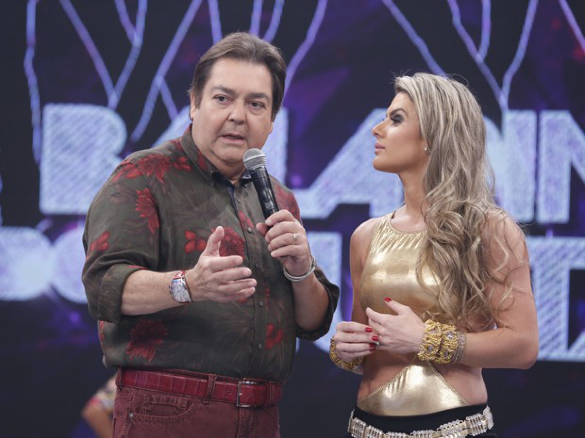 Faustão Mirella Santos - Ellen Soares Gshow