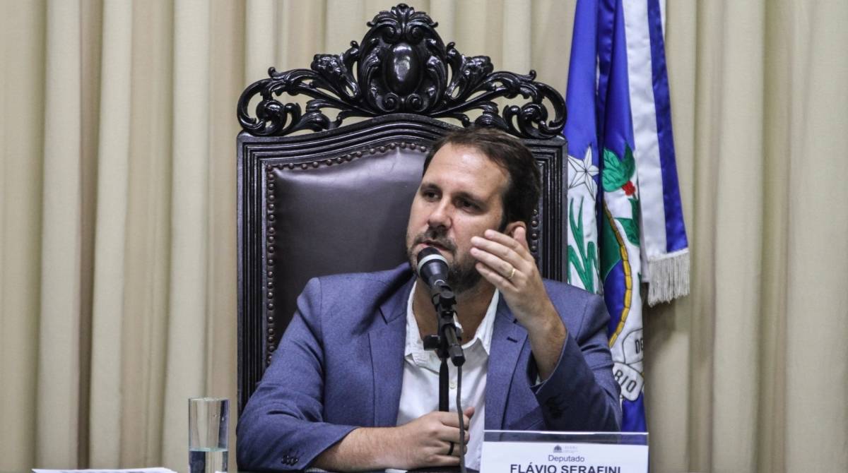 Deputado estadual Fl&aacute;vio Serafini (Psol)