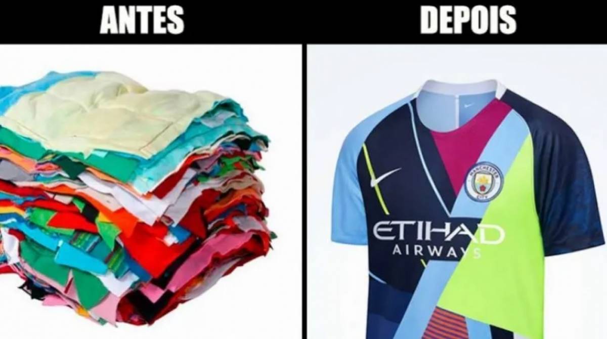 Nova camisa do Manchester City alimentou vários memes