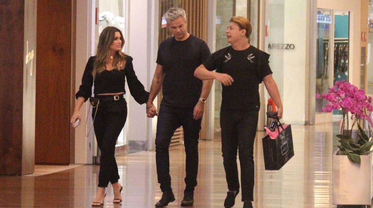 Fl&aacute;via Alessandra, Otaviano Costa e David Brazil