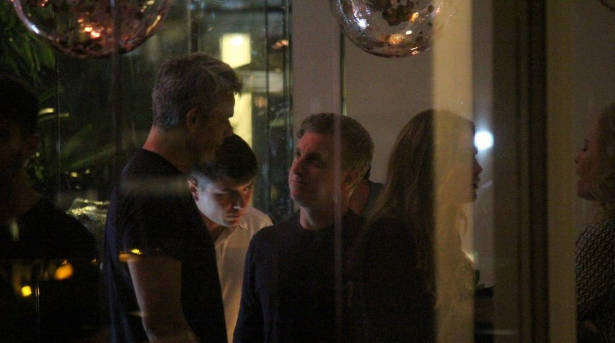 Otaviano Costa e Luciano Huck