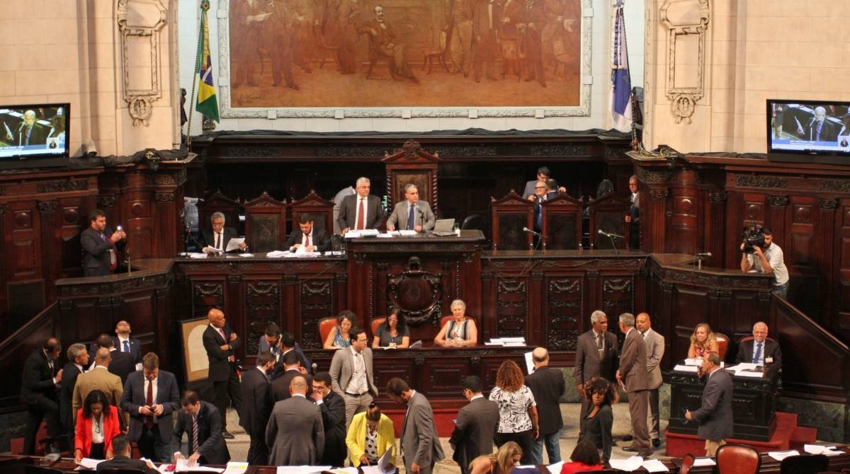 Plenário da Assembleia Legislativa do Rio  - Alerj