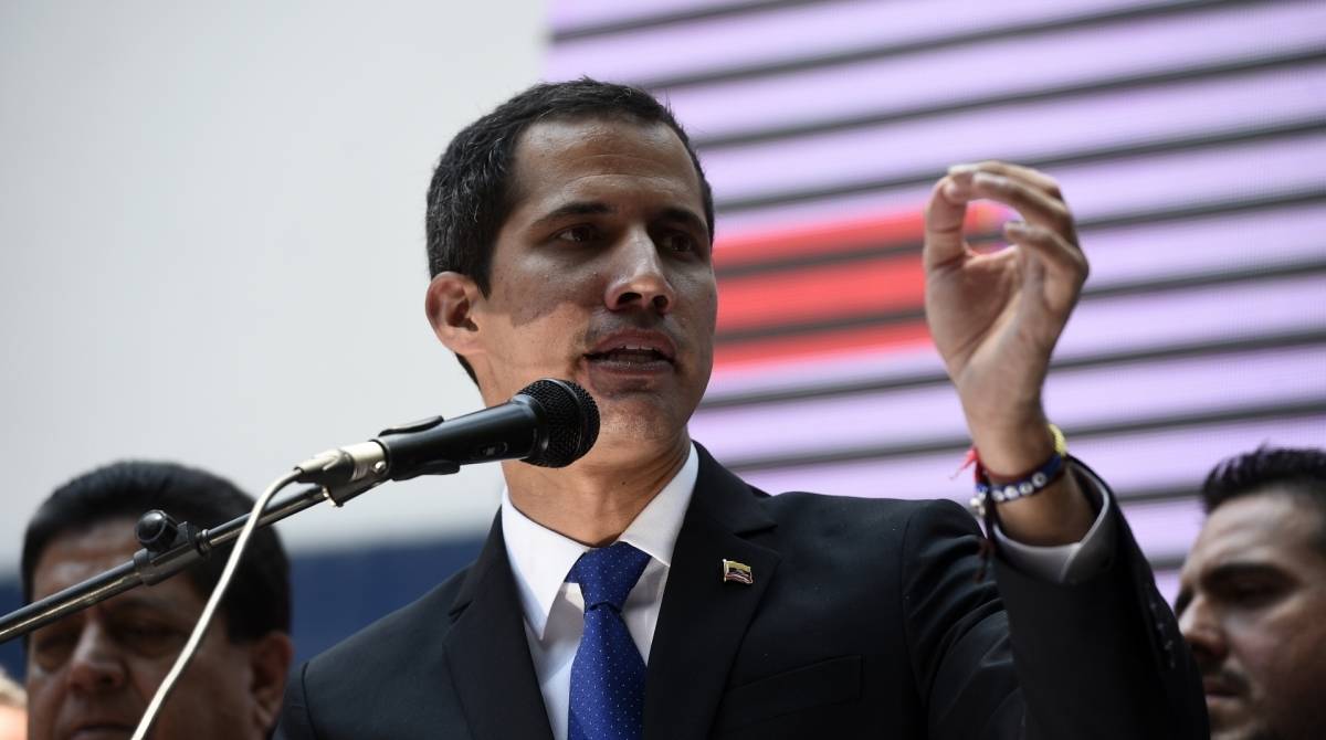 Líder da oposição, Juan Guaidó foi impedido de exercer cargos públicos por 15 anos - Federico Parra / AFP