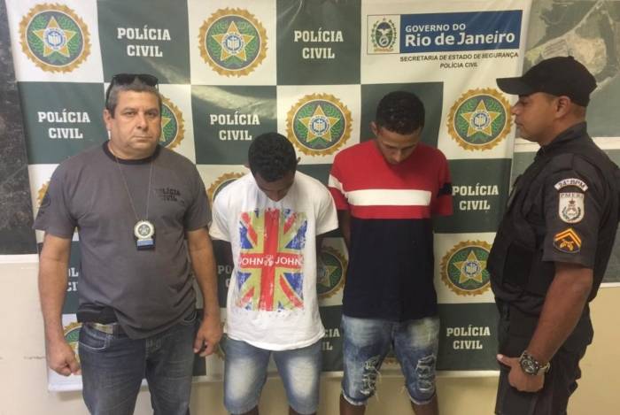 Nielson Correa Miguel, de 28 anos, Higor Teixeira da Silva, de 22 anos foram capturados na manhã desta quinta-feira