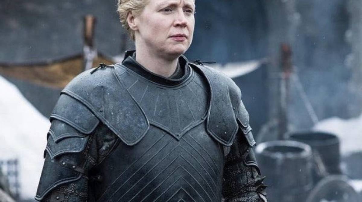 Gwendoline Christie, a Brienne em 'Game of Thrones'