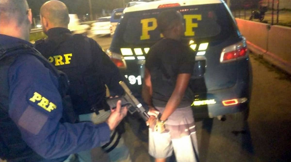 Operação na Niterói-Manilha: reforço da Polícia Rodoviária Federal ocorre na altura de São Gonçalo - Divulgação / PRF