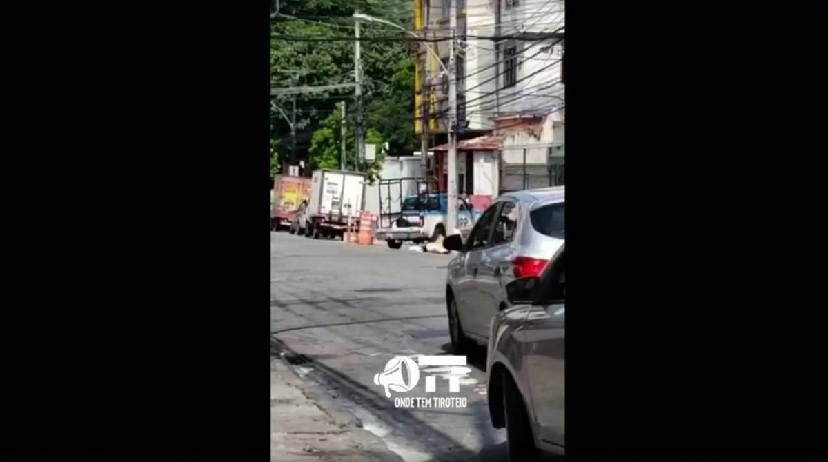 Polícia Militar realiza operação nesta quarta-feira no Morro do Turano - Reprodução