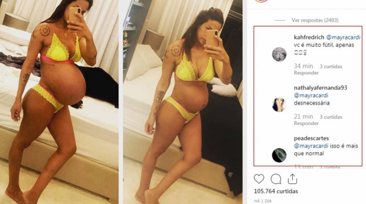 Fãs criticam comentário de Mayra Cardi