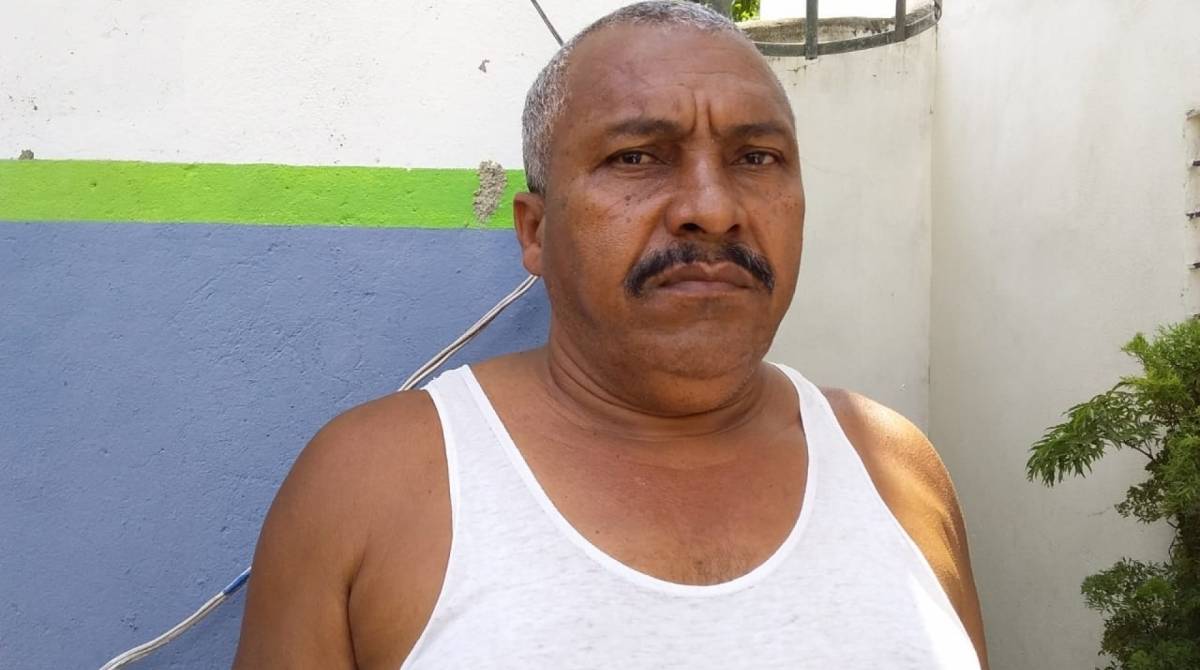 Geraldino de Assis, vice-presidente da associação de moradores