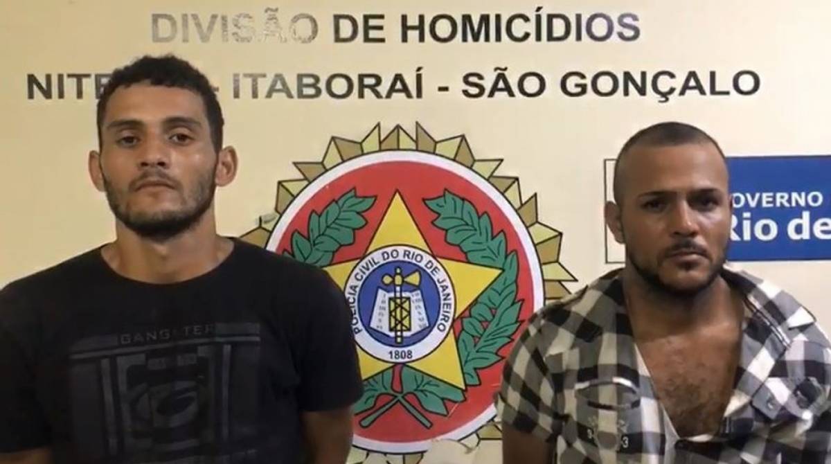 Segundo a polícia, dupla estaria envolvida em diversos homicídios - Divulgação
