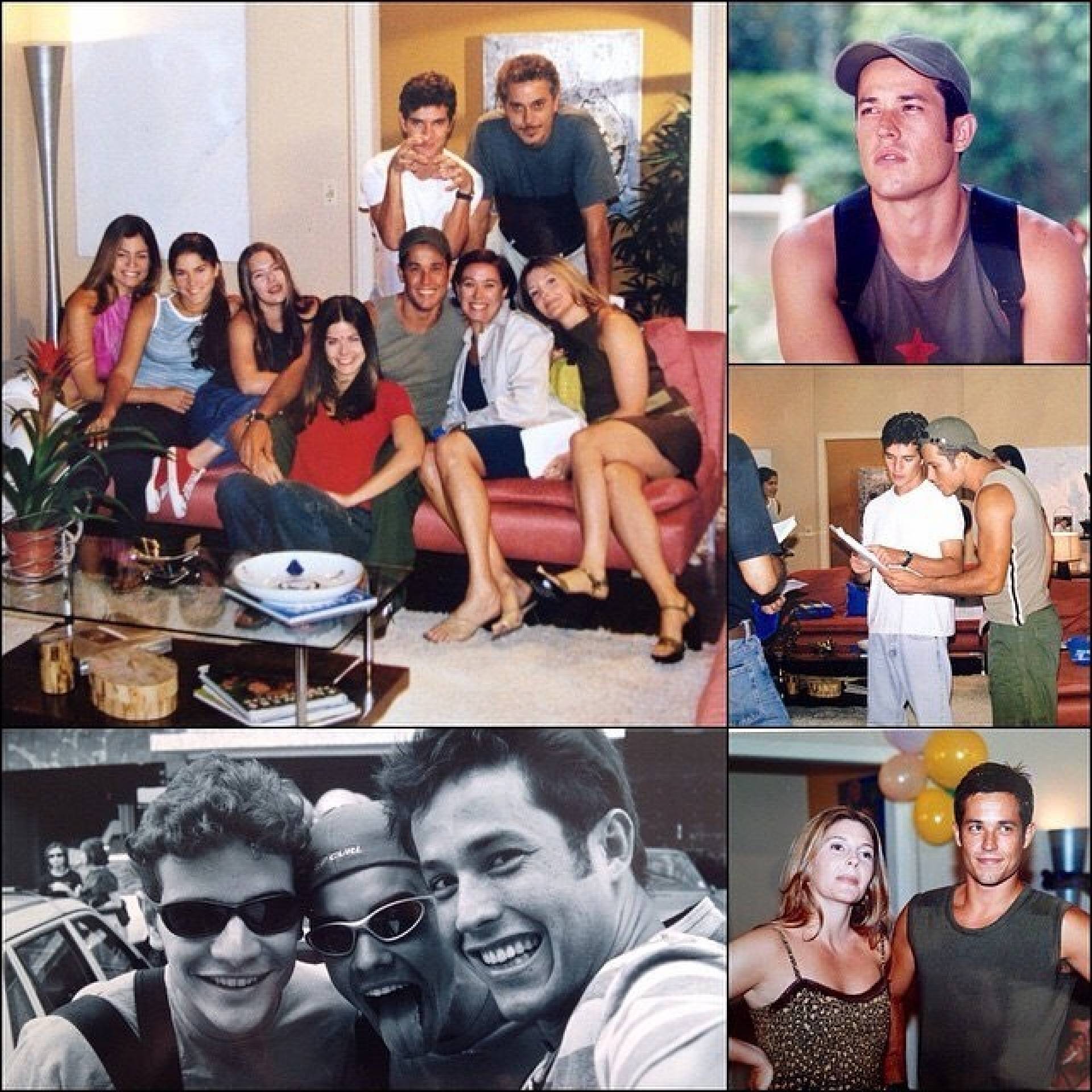 Colagem com fotos de Roger Gobeth 