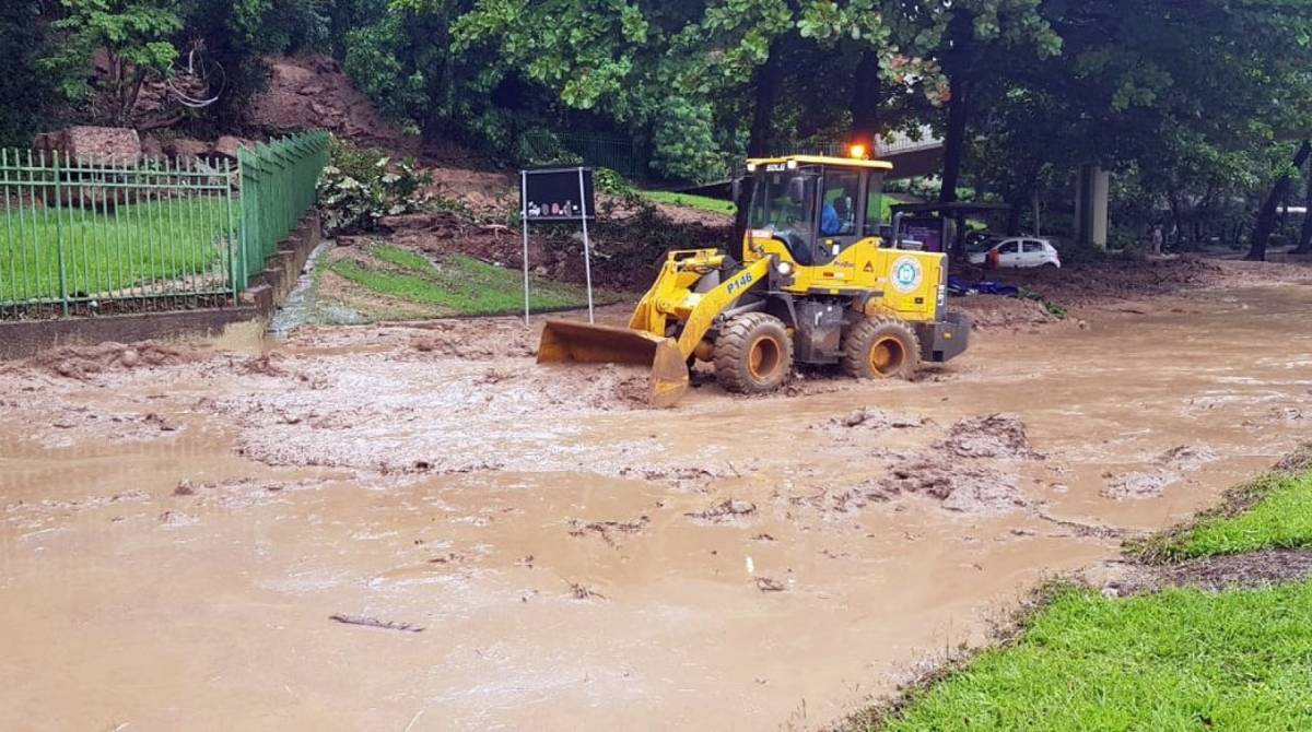 Avenida Epitácio Pessoa, na altura do Parque da Catacumba